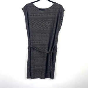 Merona Dark Grey Swim Suit Cover Up Dress Size Medium